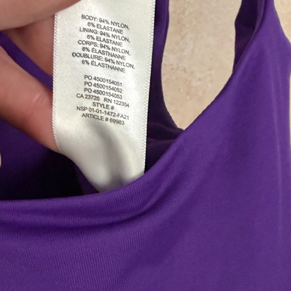 Aritzia Babaton Contour Square-neck Tank Bodysuit, Size M - Picture 11 of 11